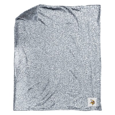 NFL Minnesota Vikings Heathered Knit Throw Blanket