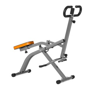 Sevobal Treadmills Rowing Machine for Home Adjustable 8 Speed Booster, Home Exercise Gym Squat Trainer Machine for Burn Fat, Gray, 36"*23"*43" - 1 of 4