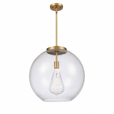 Athens - 1 Light Pendant In Industrial Style-18.38 Inches Tall and 17.75 Inches Wide