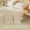 DOZ Long Staple Cotton Duvet Cover Set, Soft Sateen Weave, Smooth, Breathable, Cooling, Hotel Comfort - image 4 of 4