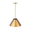 Artcraft Lighting Baltic 1 - Light Pendant in  Brass/Black - 2 of 4