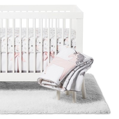 unicorn bedding crib