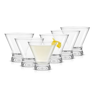 JoyJolt Afina Stemless Martini Glasses - 8.5 oz - Set of 6 - 1 of 4