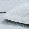 Catalonia King Size Bed Quilt Set, Summer Bedspread Coverlet, 3 Pieces Bedding Coverlet-1 Quilt and 2 Pillow Shams, 100x106 inches - 4 of 4