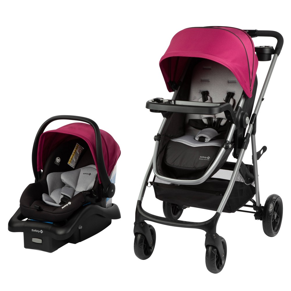 Photos - Pushchair Safety 1st Grow & Go Flex Travel System - Orchid Bloom 