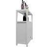 NicBex Bamboo Bathroom Storage Cabinet,Freestanding Cabinet with Shelves,Multi-Functional Storage Cabinet for Bathroom,Living Room & Kitchen - 4 of 4
