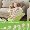 Racxily High Chair, Growing Up Dining Chair, feeding Chairs, Multiple Adjustable Height Toddler Tower, Kids Dinner Chair - 2 of 4