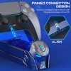 Beboncool PS5 Controller Charger Station for Playstation 5 PS5 Accessories Gray - 3 of 4