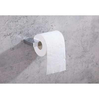 Chrome Minimalist 3-Piece Bathroom Hardware Set