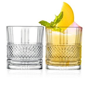 Barski Double Old Fashioned Tumbler Whiskey Glasses, Made with Fine European Craftmanship, Dishwasher Safe, 10.5 oz - 2 PK - 1 of 4