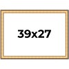 PosterPalooza | Traditional Gold Picture Frame - UV Acrylic, Backing Board, Hanging Hardware Included - 2 of 4