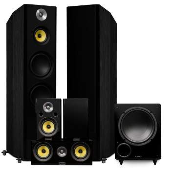 Fluance Signature HiFi Surround Sound Home Theater 5.1 System with Bipolar Speakers