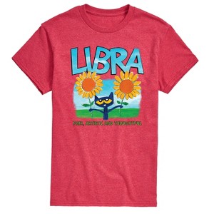 Men's - Pete the Cat - Libra Short Sleeve Graphic T-Shirt - 1 of 4