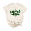 Simply Sage Market S.W.Smiley Happy Go Lucky Smiley Face Short Sleeve Tee - 2 of 4
