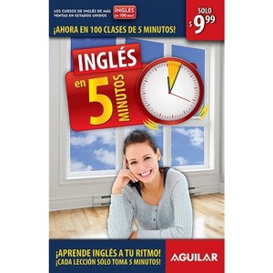 Inglés En 100 Días - Inglés En 5 Minutos / English in 100 Days - English in 5 Minutes - (Paperback) - 1 of 1