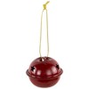 Northlight Snowflakes and Stars Christmas Jingle Bell Ornaments - 1.5" - Burgundy - 12ct - 3 of 4