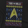 Star Trek The Original Series Trek The Halls Adult T-Shirt Black Medium - 2 of 4