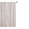 Grungis 70x72 Inch Cotton Jacquard Shower Curtains with an All-Over Pom Pom Tuft Design for Bathroom - 2 of 4