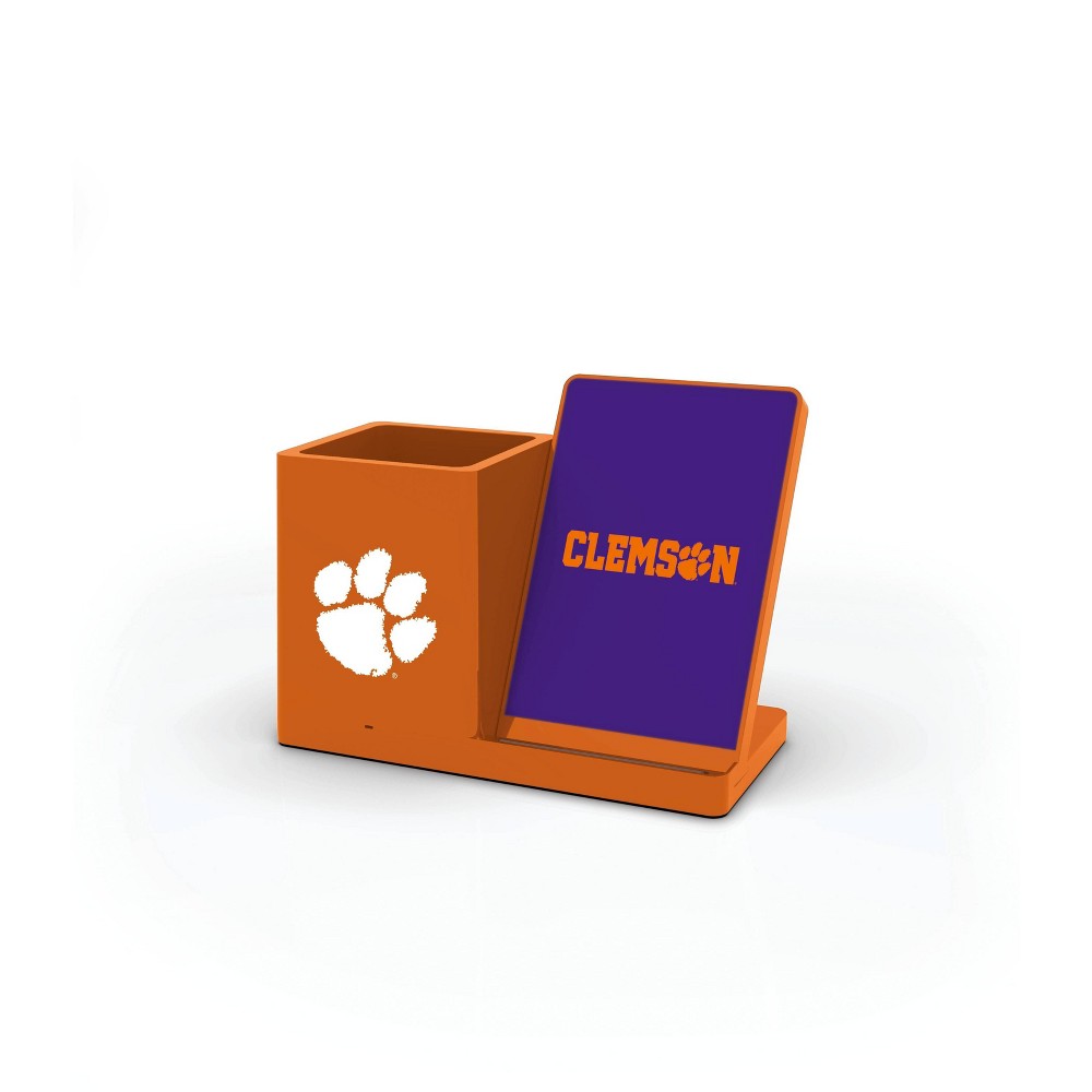 Photos - Other for Mobile NCAA Clemson Tigers Wireless Charging Pen Holder