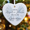 Personalization Mall Angel In Heaven Heart Ornament - 3 of 4