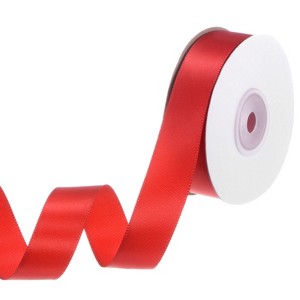 Unique Bargains Polyester Satin Shrink-resistant Wrinkle-free Fabric Ribbon 1 Pc - 1 of 4