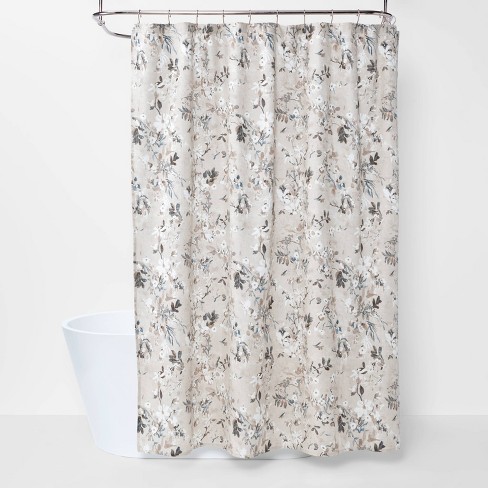 Neutral shower shop curtains