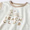 Baby Boys' Beach Club Cargo Top & Shorts Set - Cloud Island™ Cream - 3 of 4