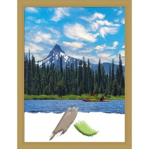 Amanti Art Grace Brushed Gold Narrow Picture Frame - 1 of 4
