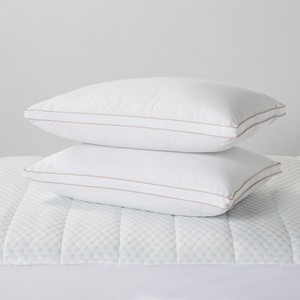 Standard 2pk Firm Bed Pillow - Made By Design , Size: Standard/Queen, White