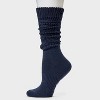 Women's Cushioned Scrunch 2pk Athletic Crew Socks - All In Motion™ 4-10 - 4 of 4