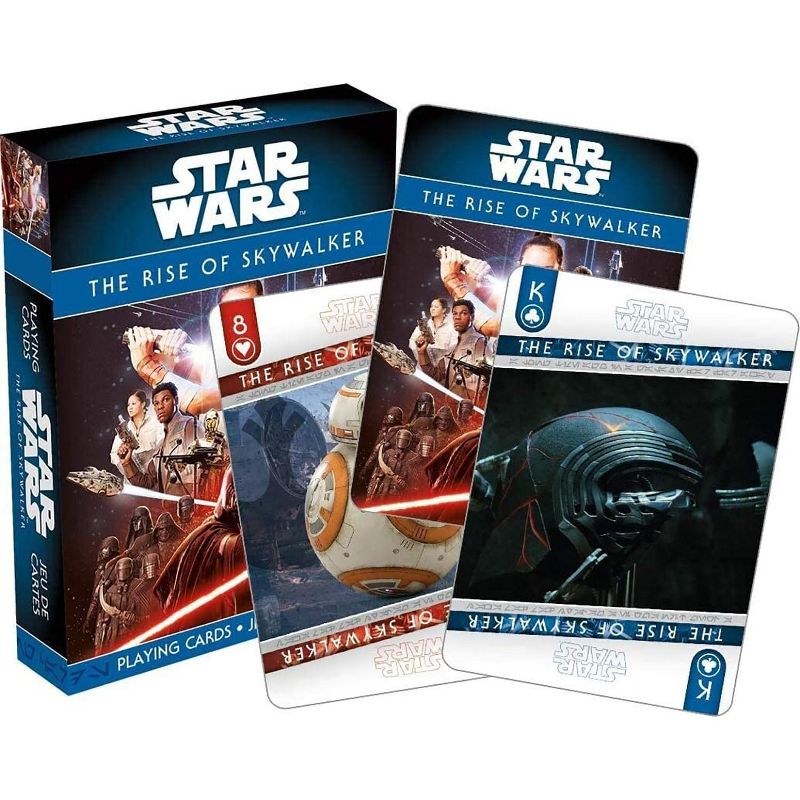 Aquarius Puzzles Star Wars The Rise of Skywalker Playing Cards | 52 Card Deck + 2 Jokers, 1 of 5