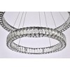 Elegant Lighting Monroe 2 - Light Chandelier in  Black - 4 of 4