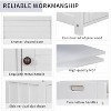 Acekool Wash Shoe Storage Bench – Removable Cushion with 3 Shutter Door,sturdy Wood Legs, Hidden Top Storage for Entryway & Bedroom - 4 of 4