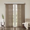 MAYEERTY 2 Pcs Window Panels Solid Crushed Curtain Panel Pair - 4 of 4