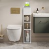 YIYIBYUS Bathroom Floor Cabinet, Toilet Paper Holder Organizer - 3 of 4