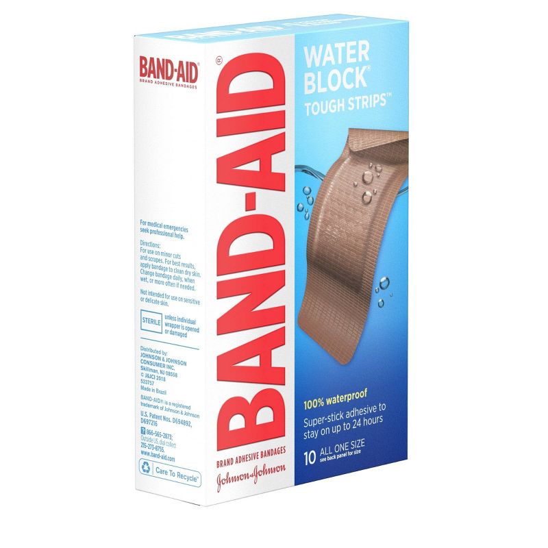 Band-Aid Tough Strip Waterproof - 10ct, 6 of 9