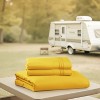 Nestl RV Queen Sheets, Super Soft 4PC Microfiber Sheet Set for Camper, Short Queen Sheets - 3 of 4