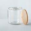 105oz Glass Storage Canister with Wood Lid - Threshold™