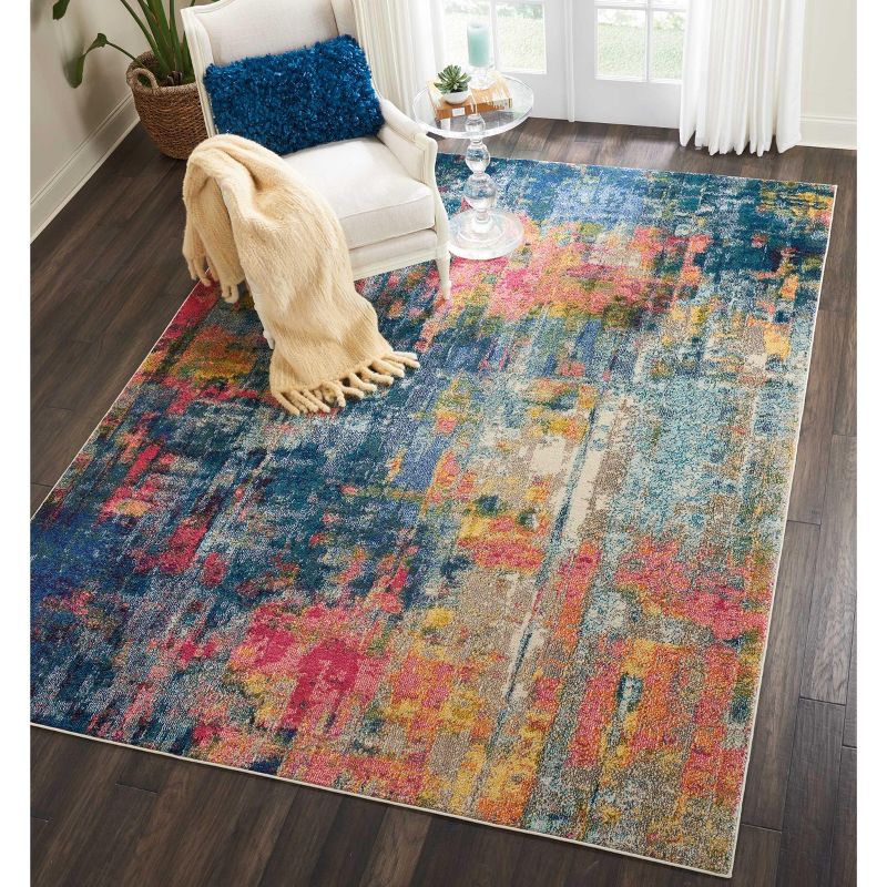 Nourison Celestial Abstract Contemporary Multicolor Indoor Rug, 2 of 12