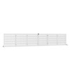 PawHut Wooden Dog Gate, 6-Panel Foldable Freestanding Pet Safety Barrier with Support Feet for House, Doorway, Stairs, Small and Medium Dogs - 4 of 4