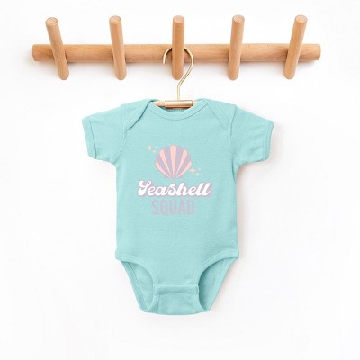 The Juniper Shop Seashell Squad Baby Bodysuit