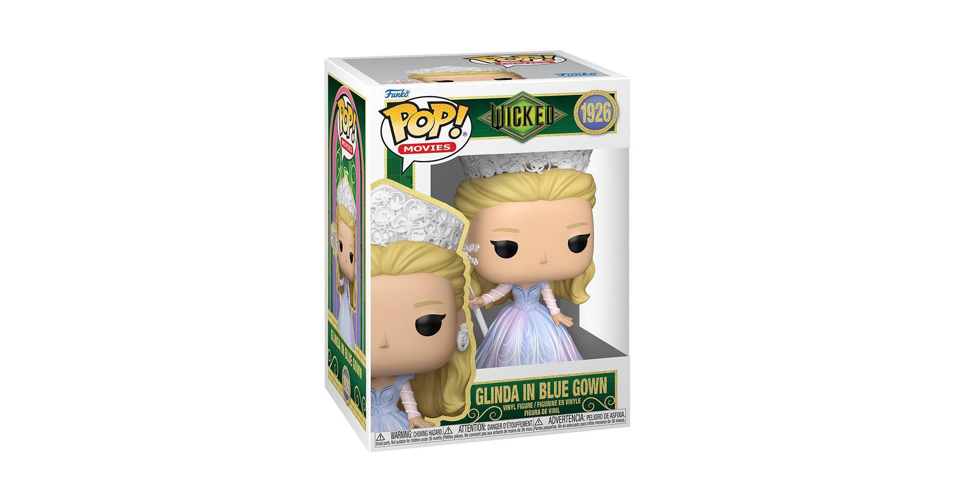 Funko Pop! Movies: Wicked - Glinda In Blue Gown Vinyl Pop Figure #1926