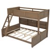 YOOCOZZ Full XL over Queen Bunk Bed with Storage Cabinets and USB Ports - 4 of 4