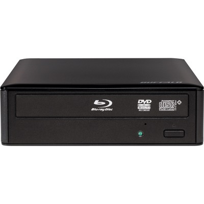 Buffalo MediaStation 16x Desktop BDXL Blu-Ray Writer (BRXL-16U3) - Blu-ray, DVD & CD - Video Upscaling - CyberLink Media Suite"