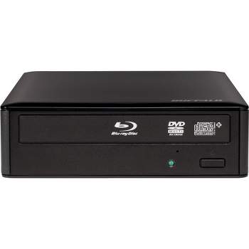 Buffalo MediaStation 16x Desktop BDXL Blu-Ray Writer (BRXL-16U3) - Blu-ray, DVD & CD - Video Upscaling - CyberLink Media Suite"
