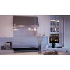 Urban Ambiance Modern Farmhouse Farmhouse Pendant Light, 11-1/4" x 12", Brushed Nickel Finish, UHP3040 - 2 of 4