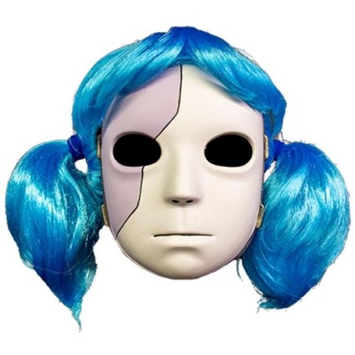 Trick Or Treat Studios Sally Face Mask and Wig Adult Costume Combo