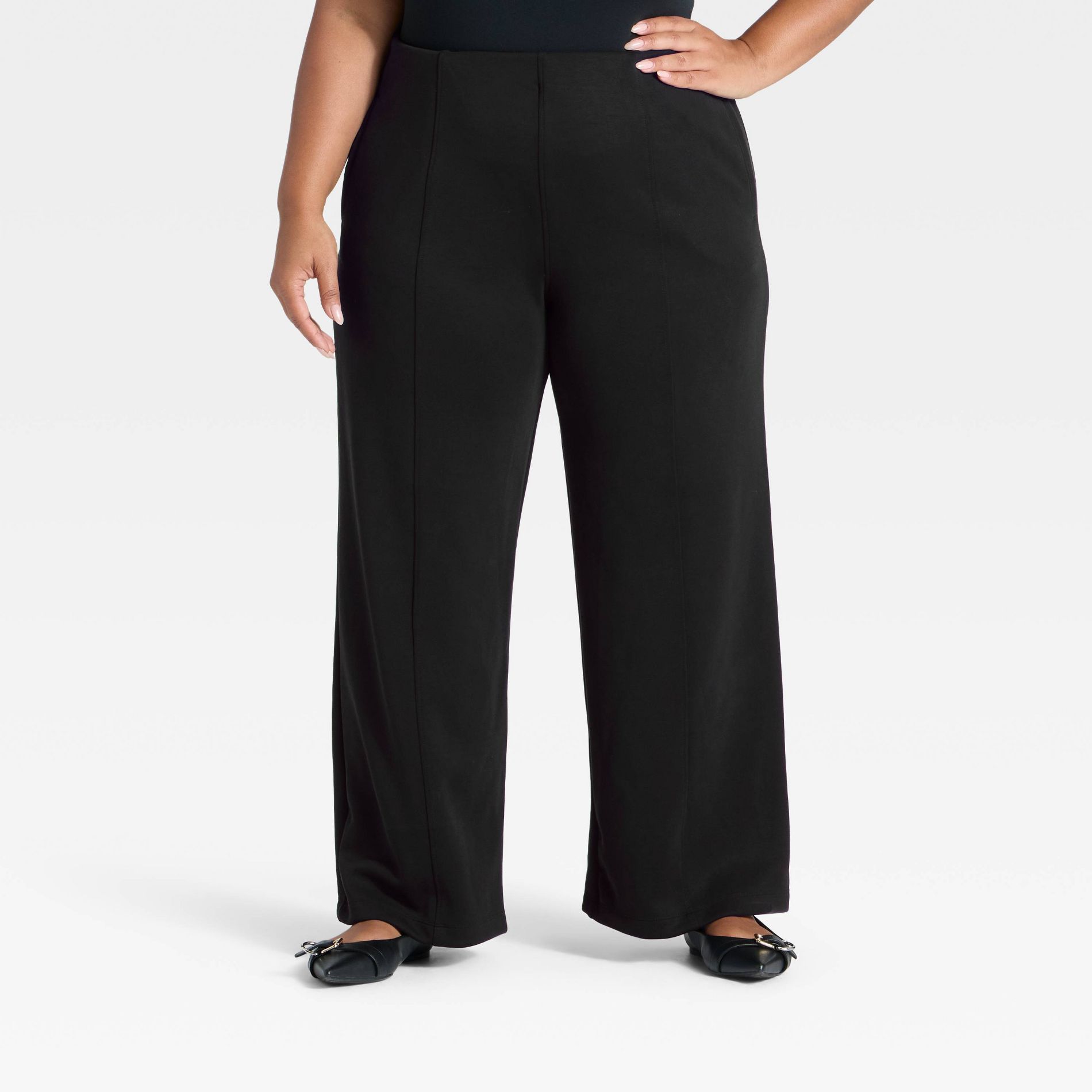 Women's High-Rise Sandwash Pull-On Pants - A New Day™
