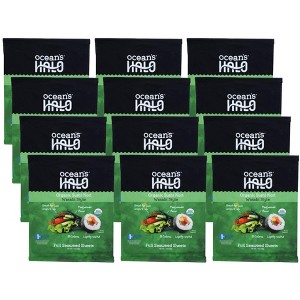 Oceans Halo Organic Sushi Nori Wasabi Style  - Case of 12/1 oz - 1 of 4
