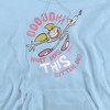 Dexters Laboratory Button Adult Pull-Over Hoodie - 2 of 4